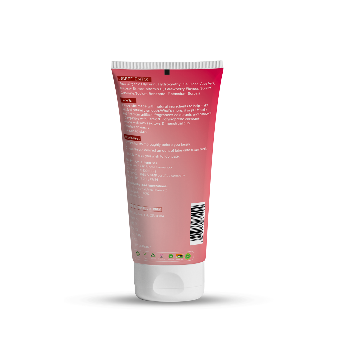 Lube - Lubricant Gel For Smooth Play - 50ml