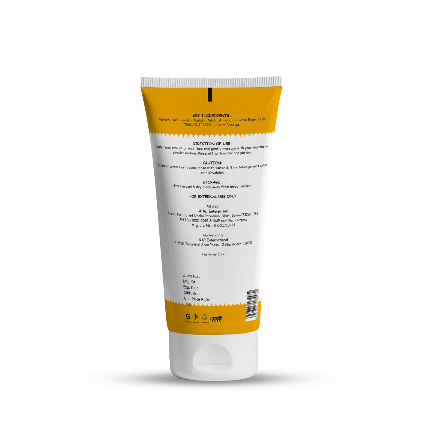 Ubtan Face Wash - 100ml