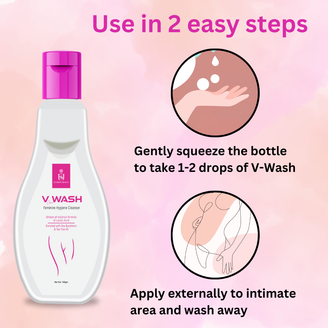 V wash How to use