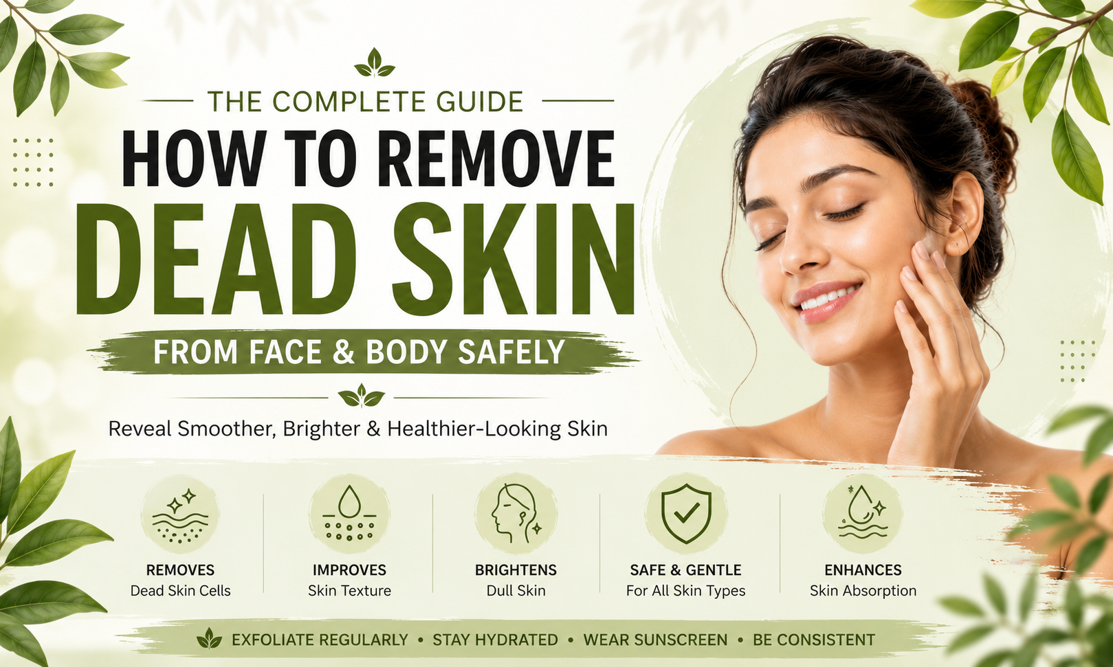 How to Remove Dead Skin from Face and Body Safely: The Complete Guide