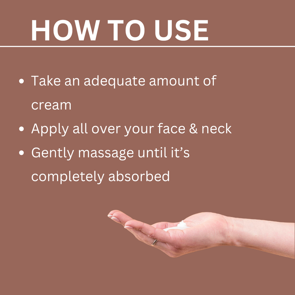 Anti Pigmentation Cream How to use 