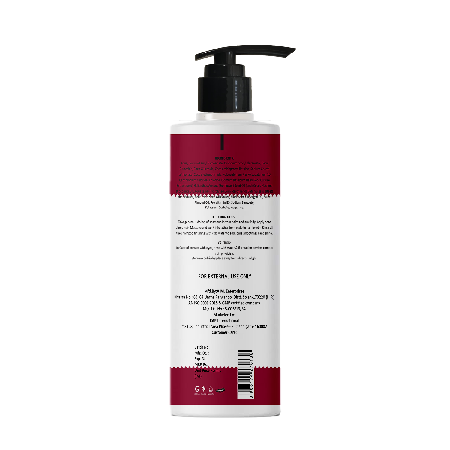 Onion & Argan Shampoo - 200ml