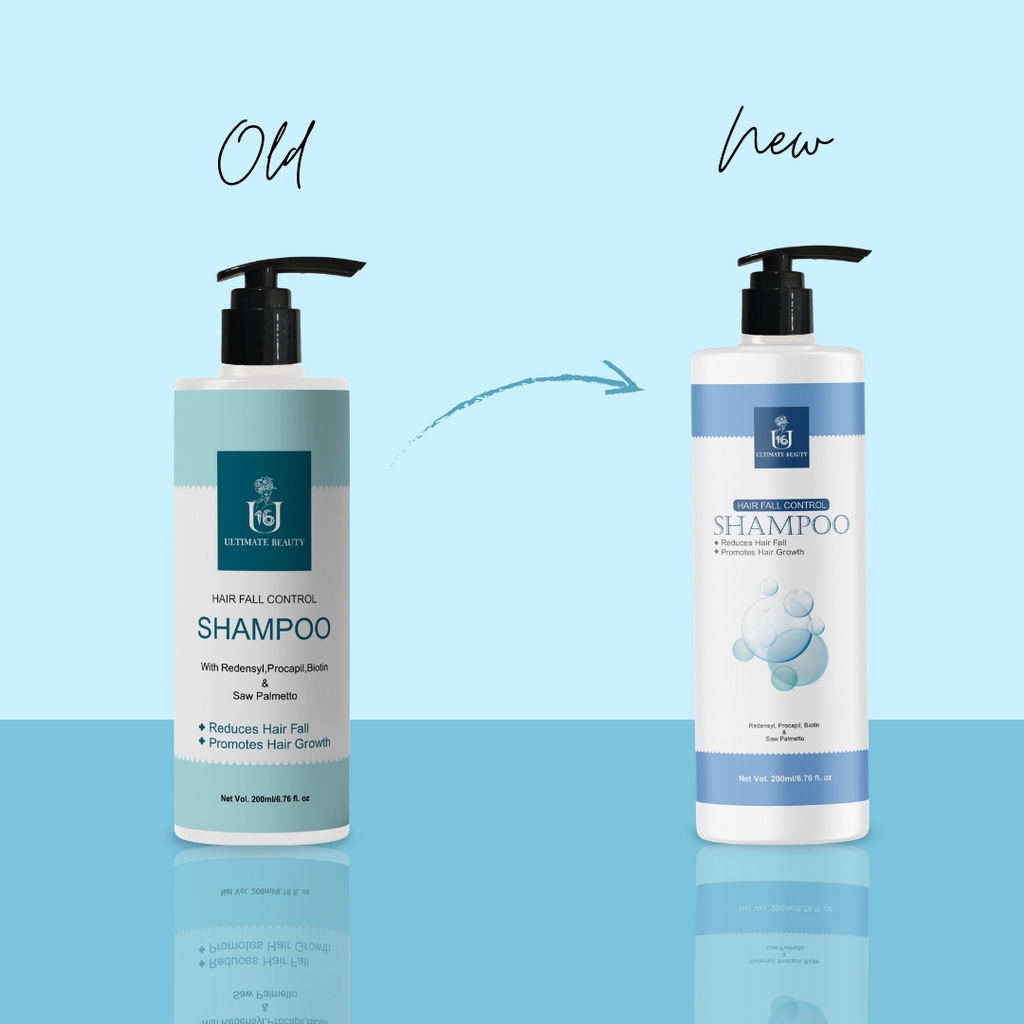 Hair Fall Control Shampoo Old & New 