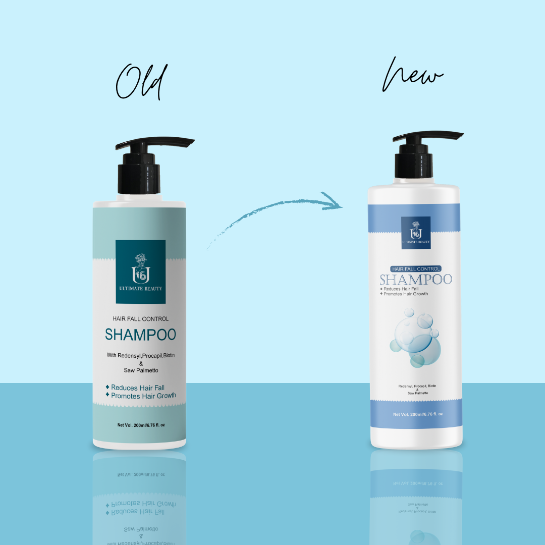 Hair Fall Control Shampoo Old & New 