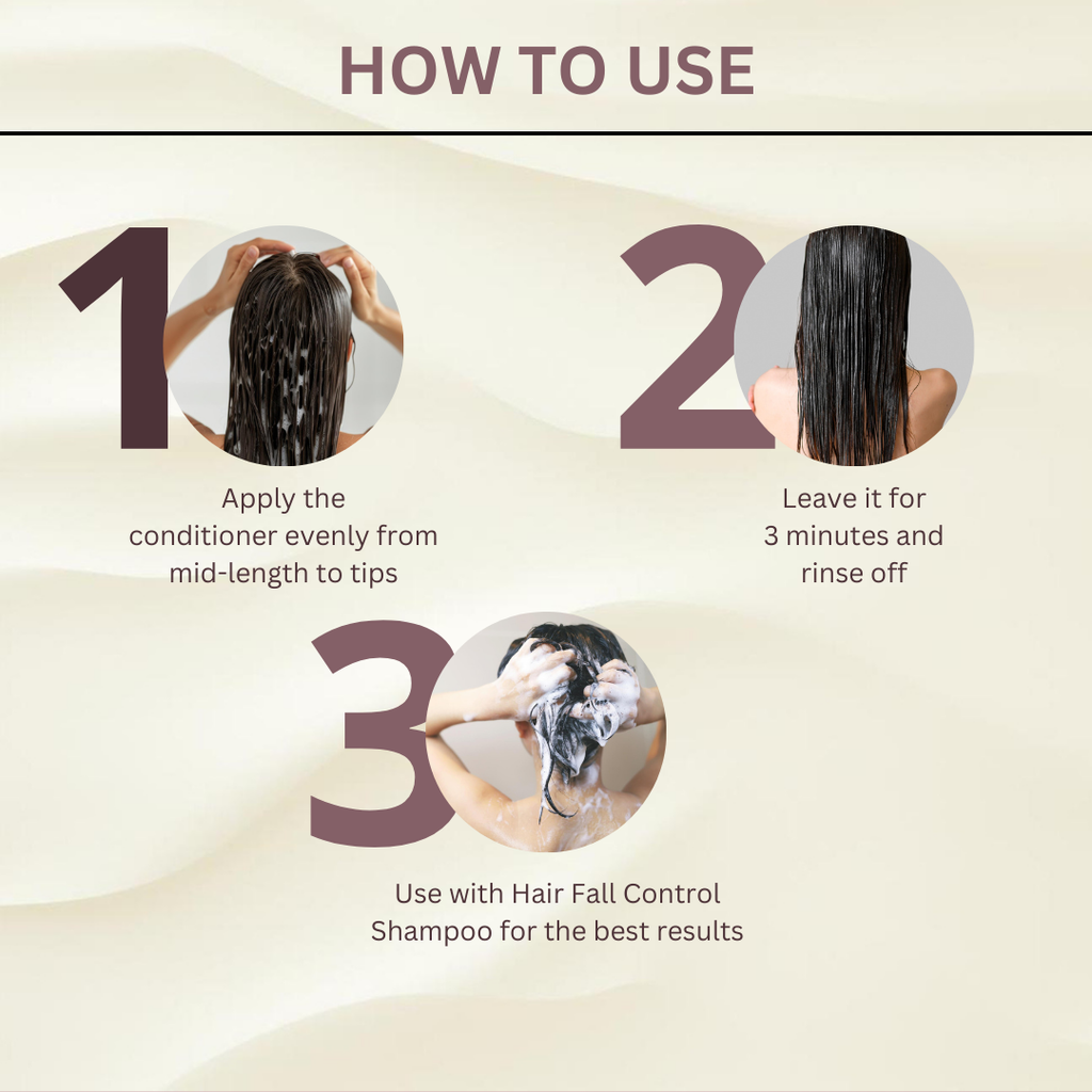 Hairfall Control Conditioner How to use 