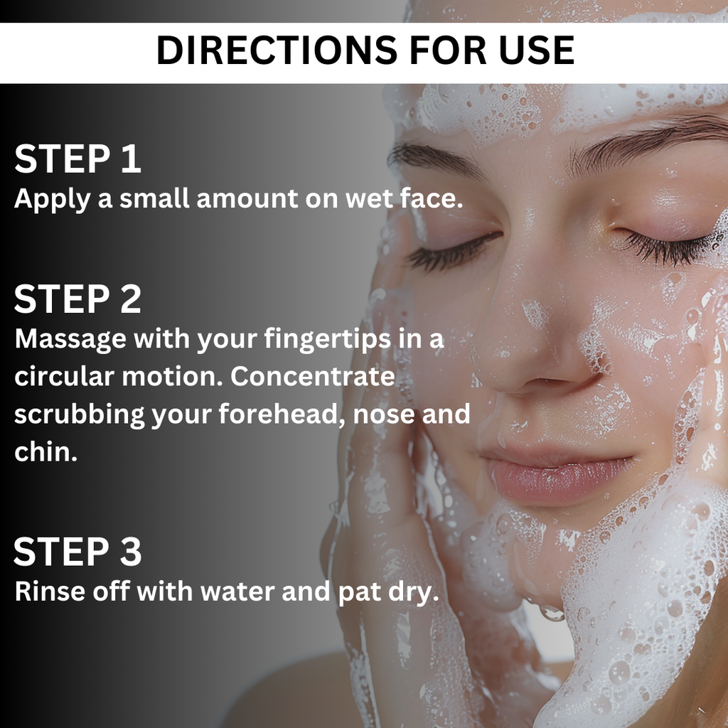 Milk Face Wash Direction for use 