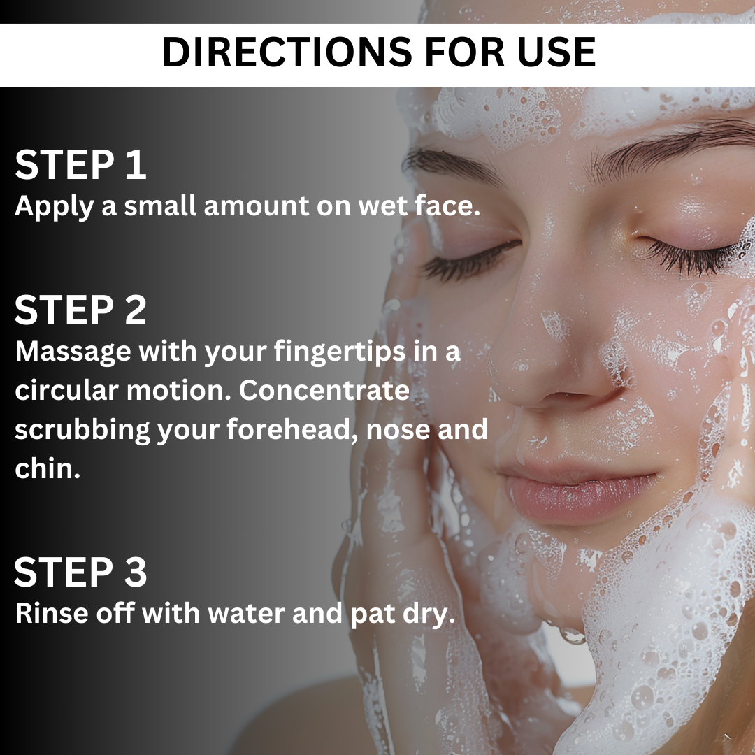 Milk Face Wash Direction for use 
