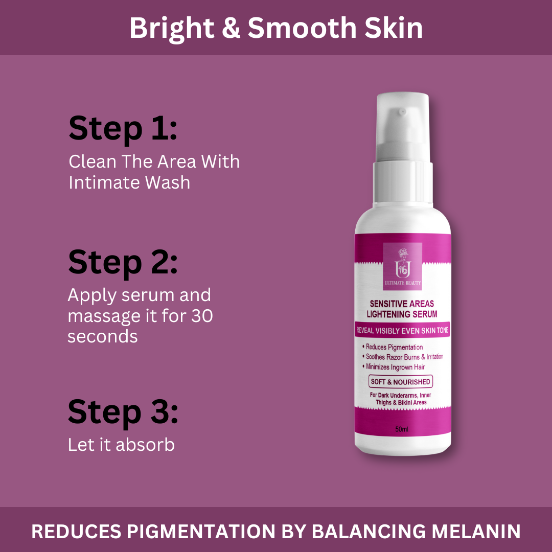 Sensitive Area Lightening Serum Usage Guide 