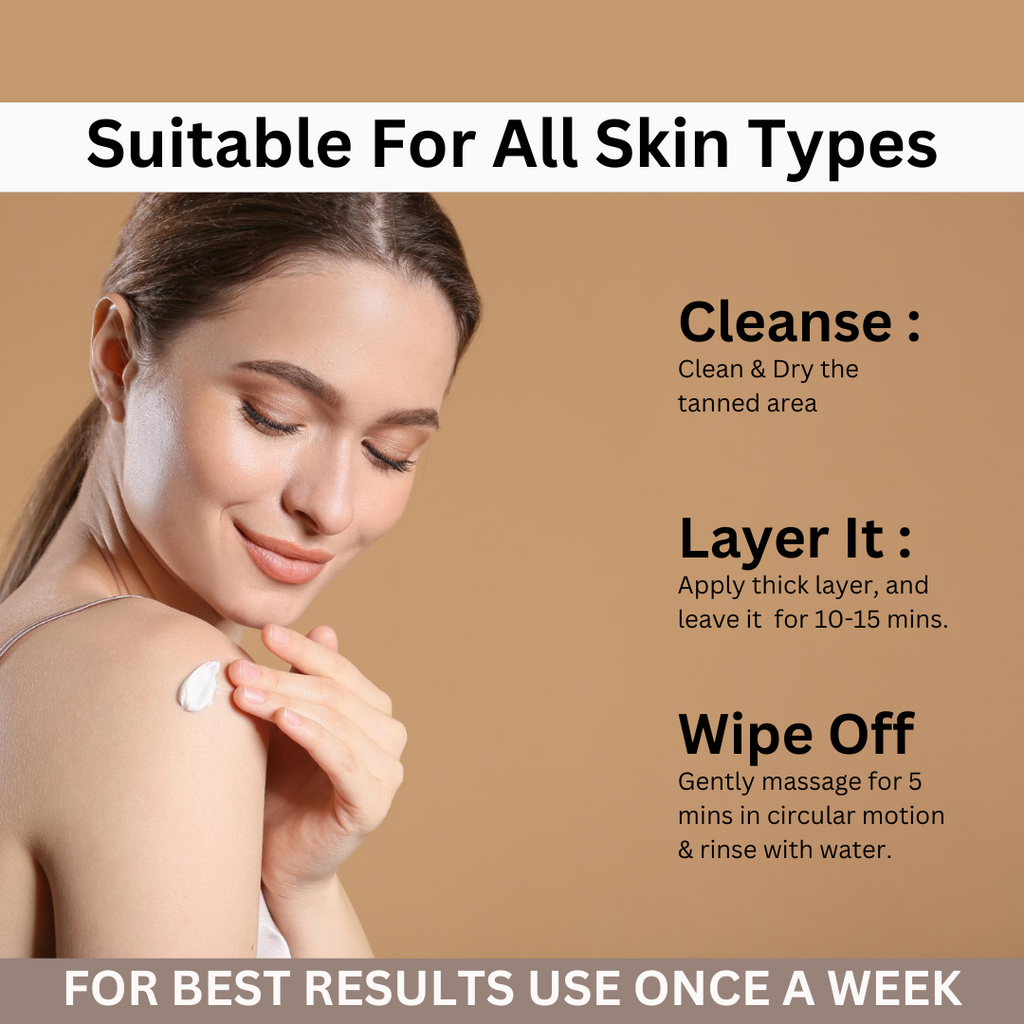 Tan Removal Wipe Off Cream 