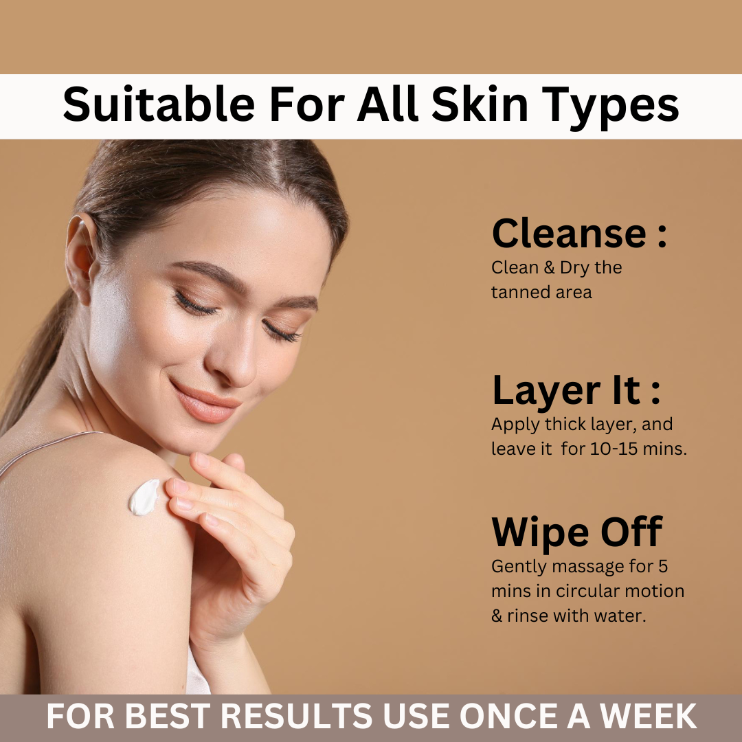 Tan Removal Wipe Off Cream 