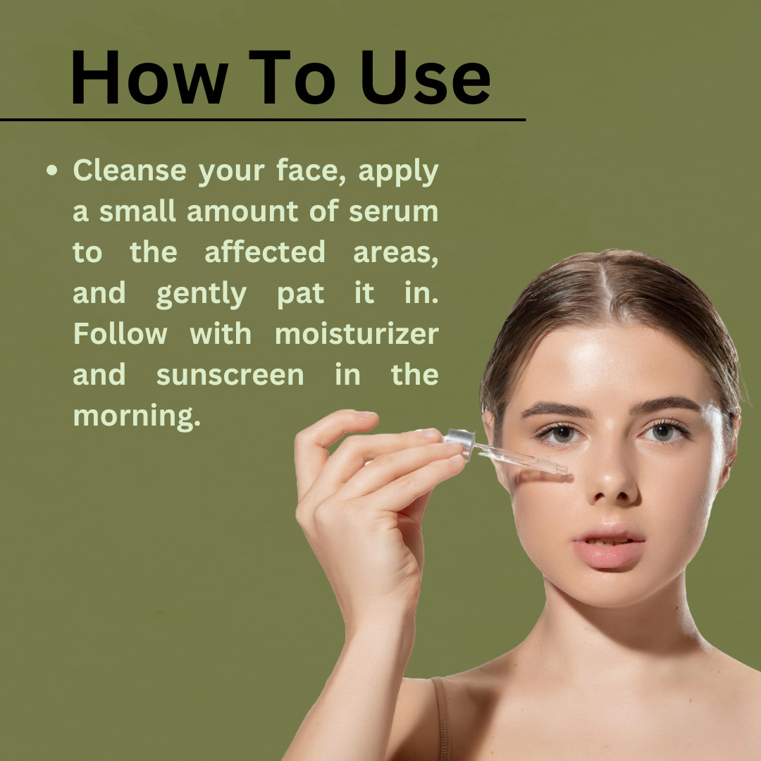 Acne Marks Srum How to use 