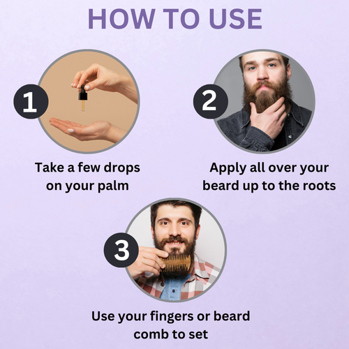 Beard Serum How to use 