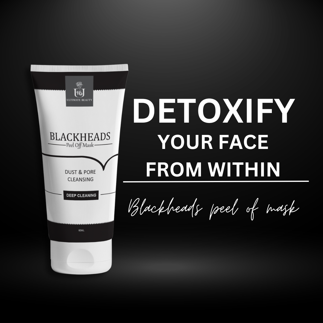 Blackheads peel off mask features 