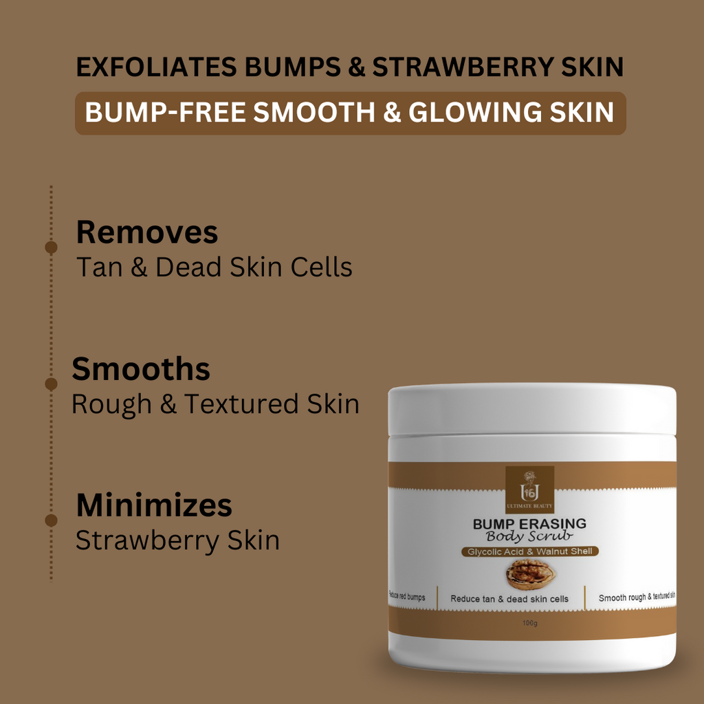 Bump Eraser Body Scrub Features 