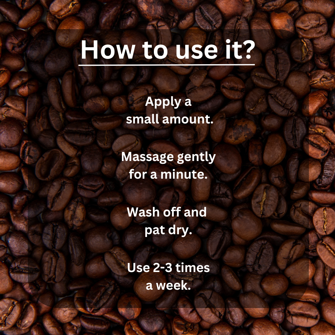 Coffee Scrub How to use 
