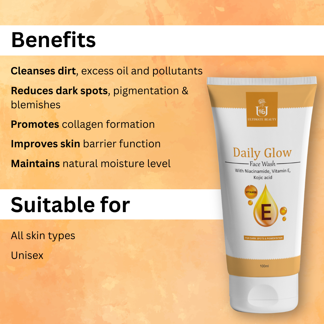 Daily Glow Face Wash Benefits 