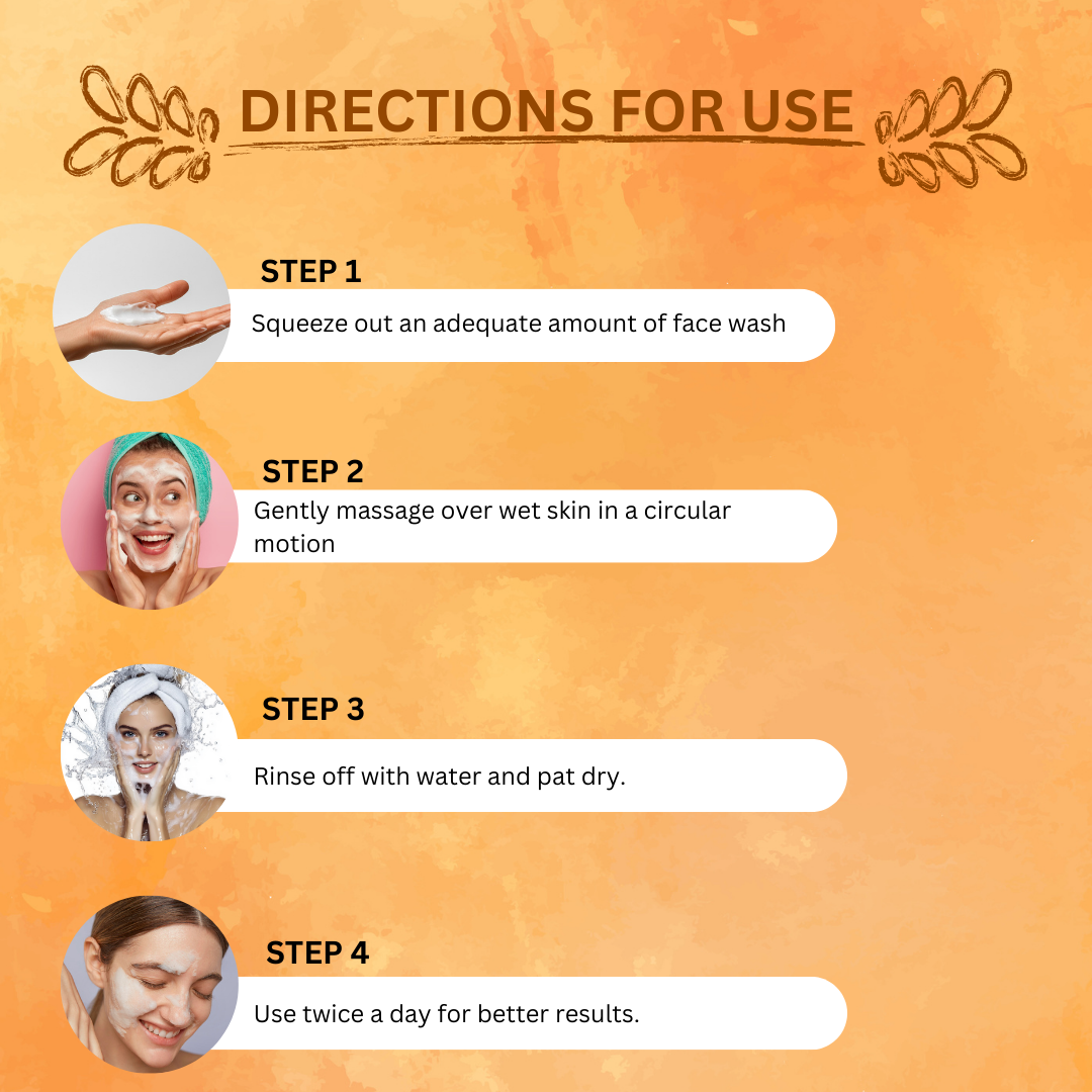 Daily Glow Face Wash Usage Guide 