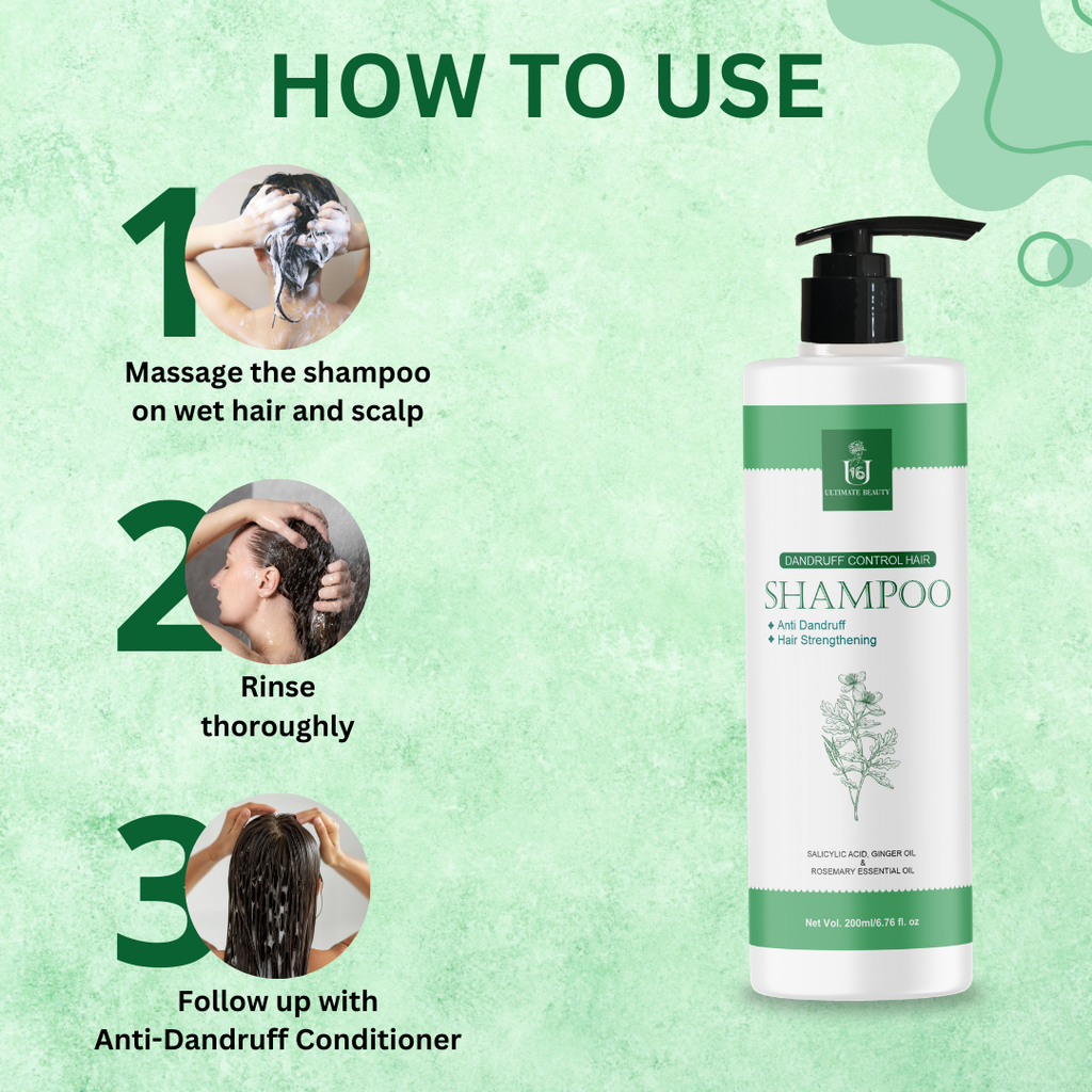 Dandruff Control Shampoo How to use 