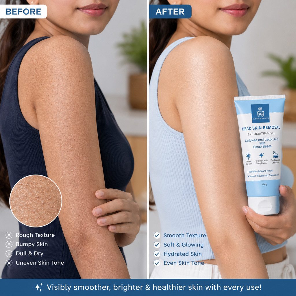 dead skin removal results