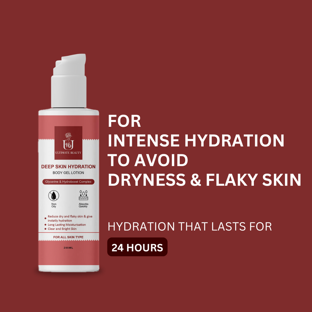 Deep Skin Hydration Body Gel Lotion Facts 