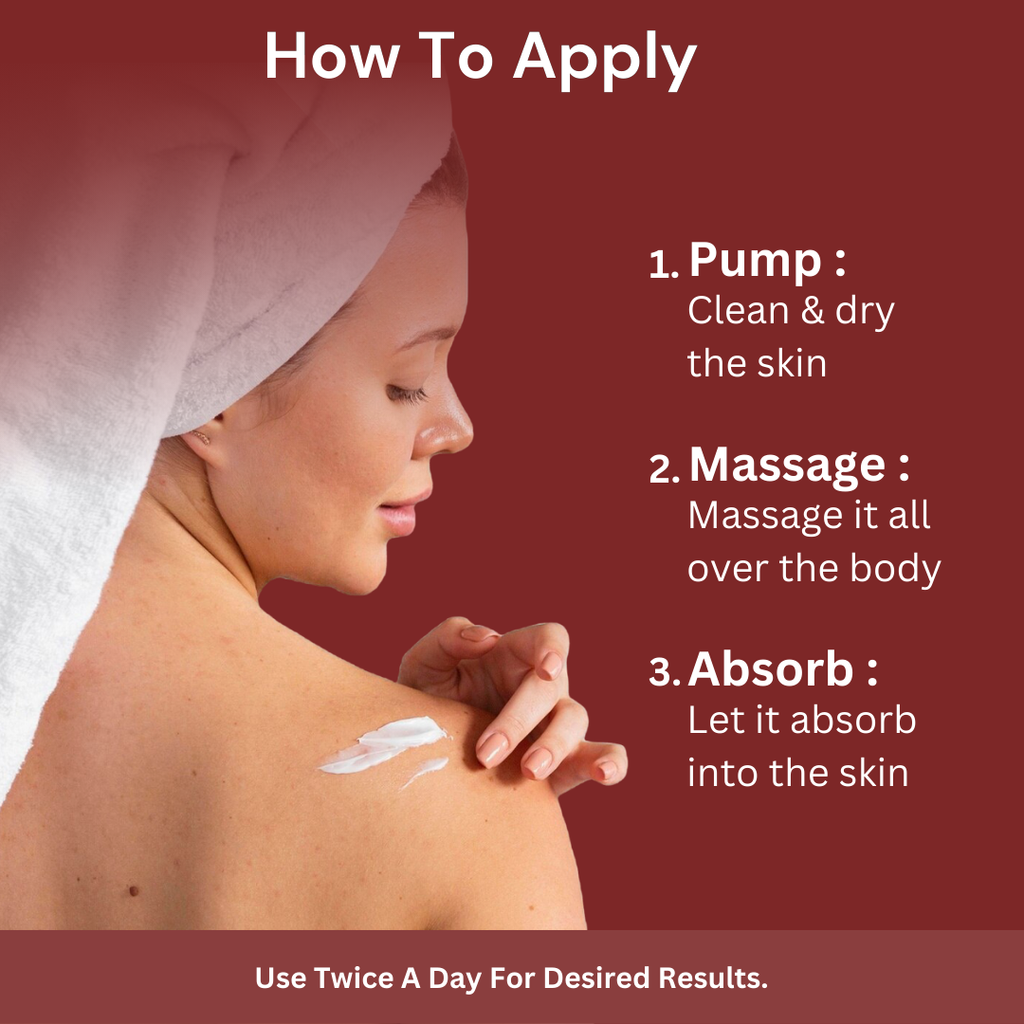 Deep Skin Hydration Body lotion Usage Guide 