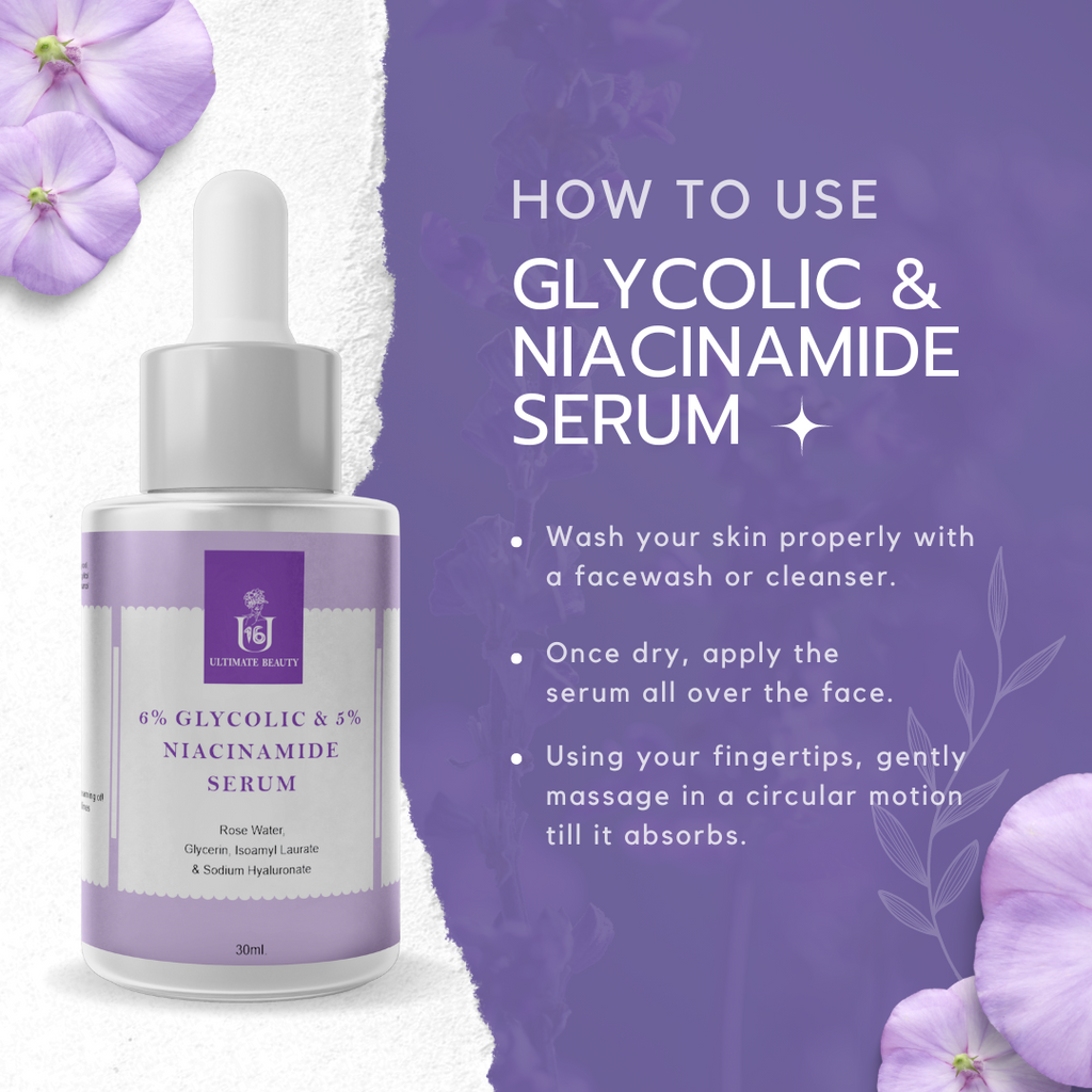 6% Glycolic & 5% Niacinamide Serum - 30ml