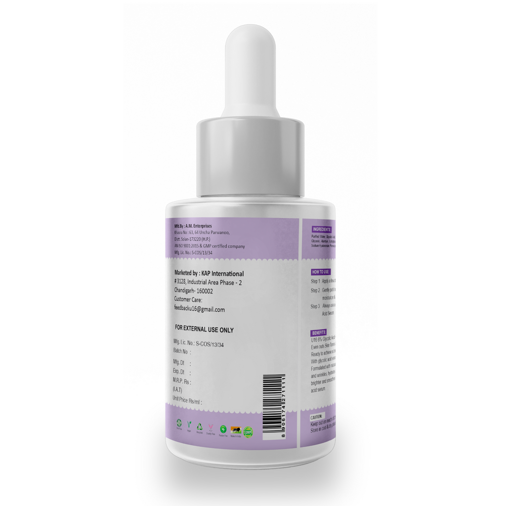 6% Glycolic & 5% Niacinamide Serum - 30ml