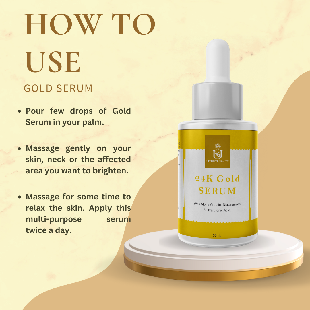 24k Gold Serum - 30ml