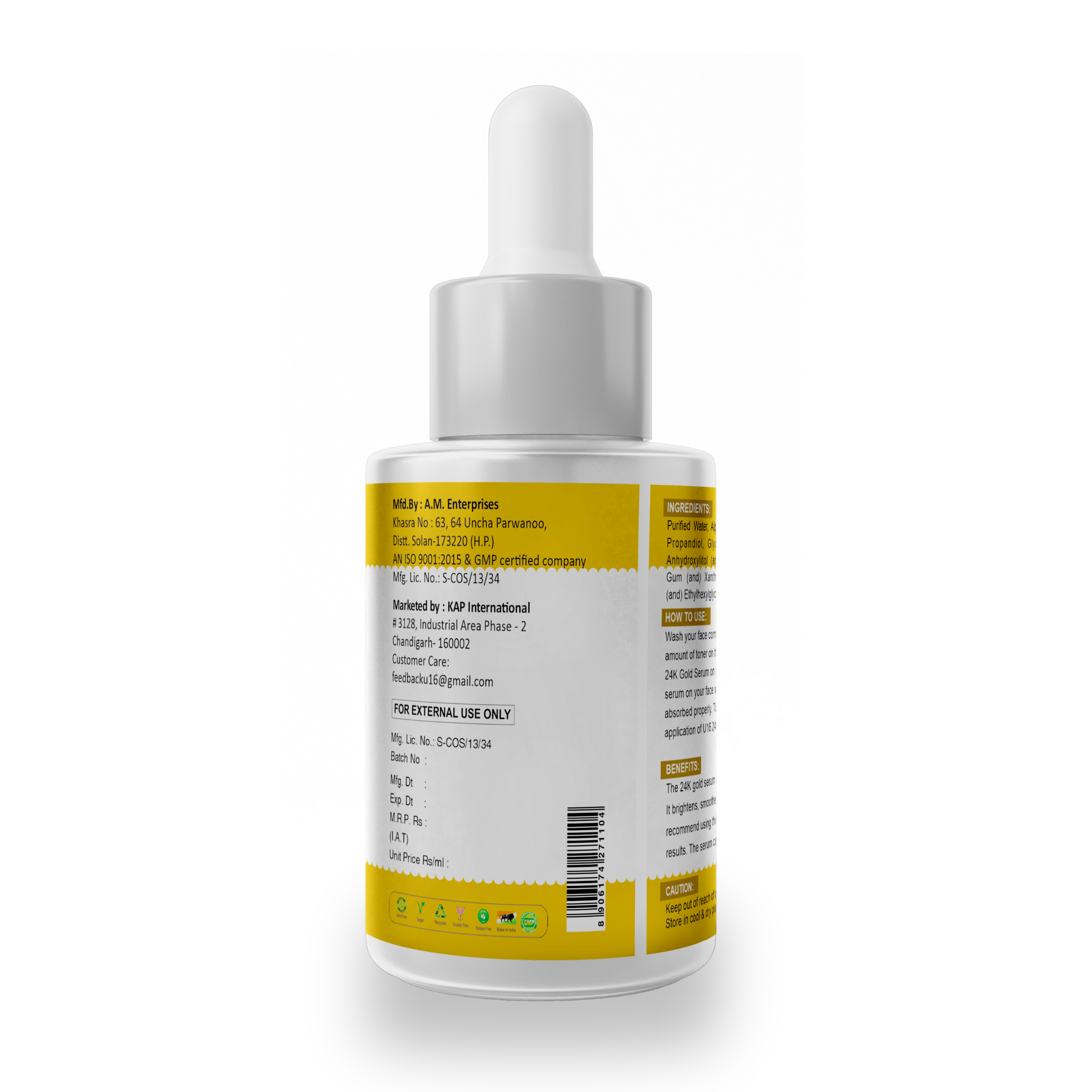 24k Gold Serum - 30ml