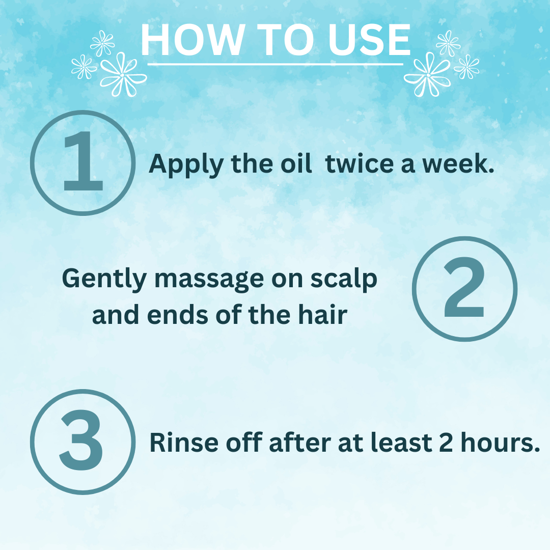 Hairfall Control Oil How to use 