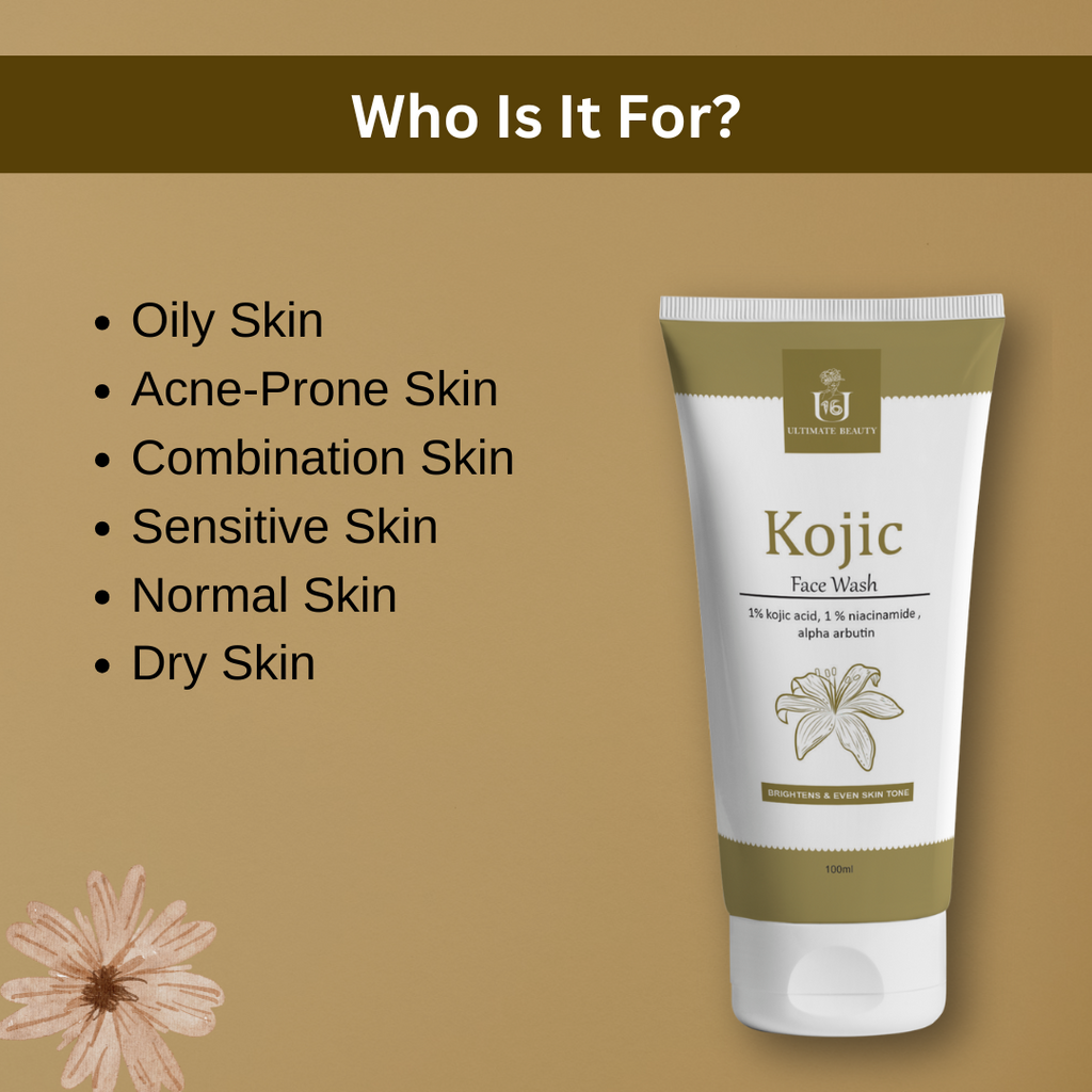 Kojic Face Wash Features 