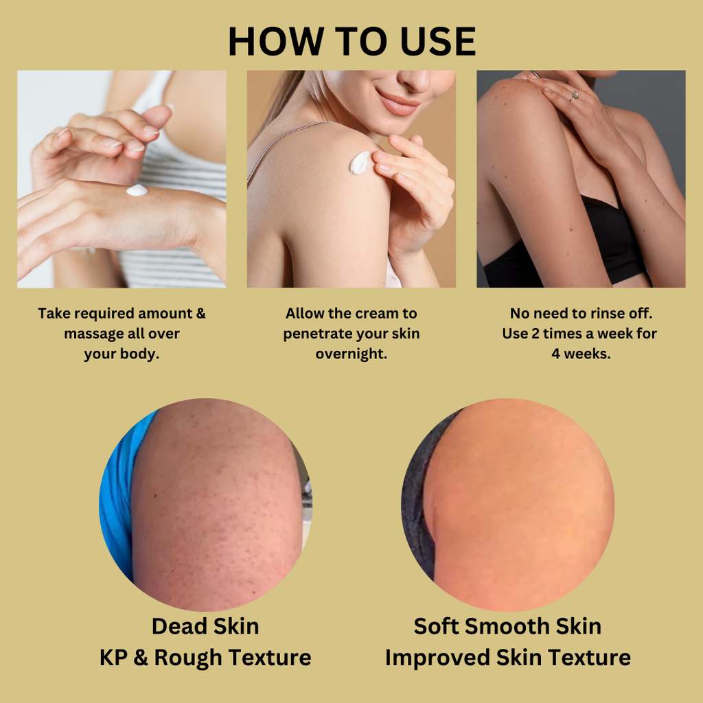 Overnight Glow Body Cream How to use 