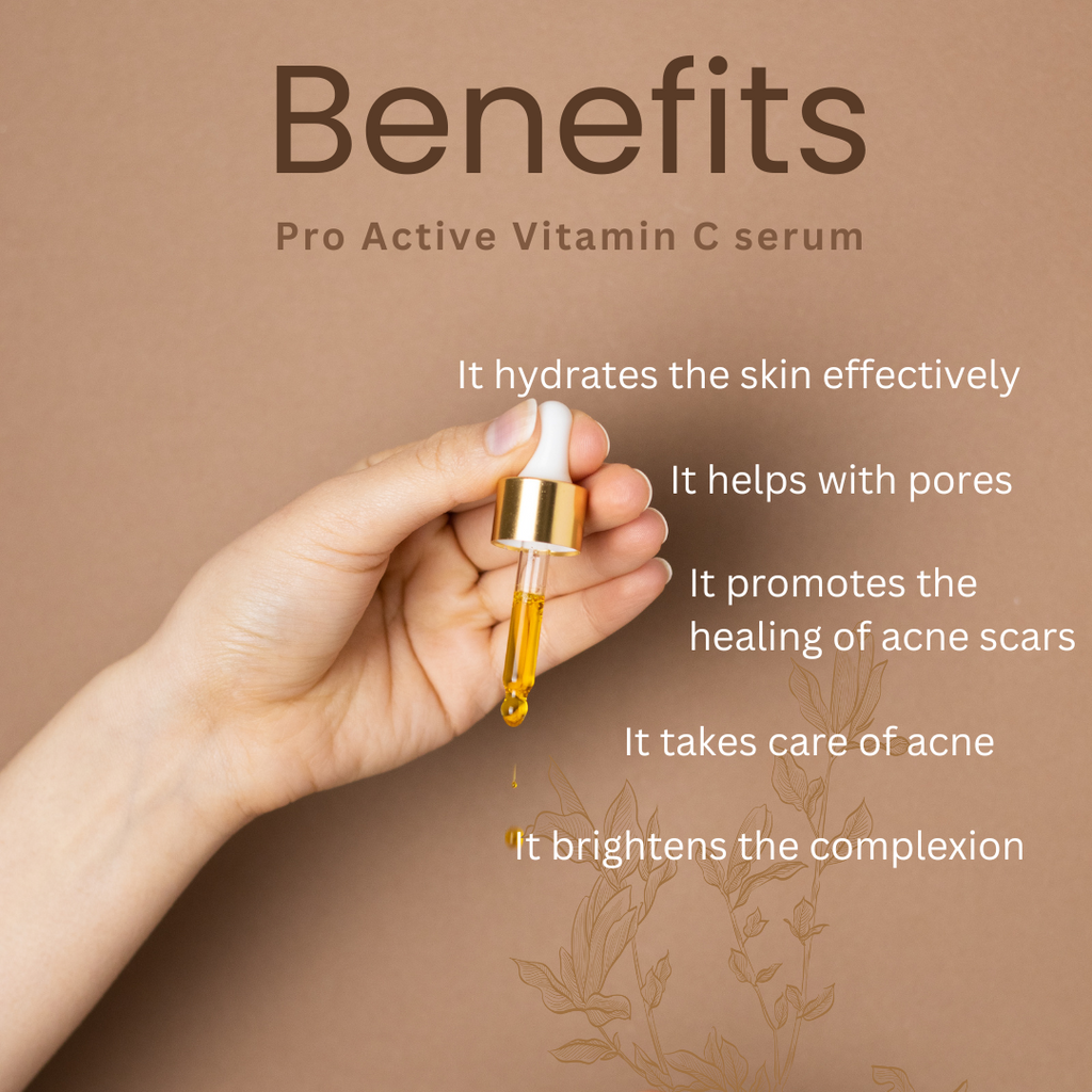 Pro Active Vitamin C Face Serum Benefits 