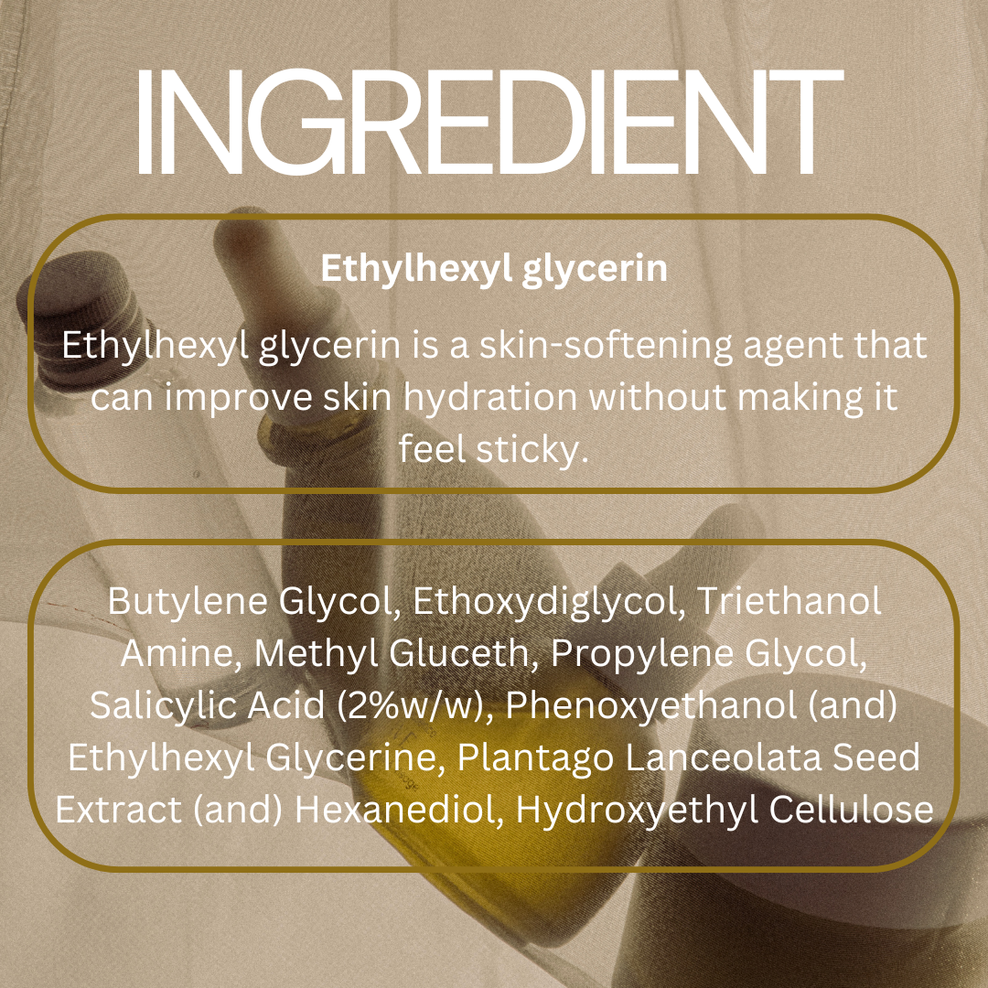 Salicylic Face Serum Ingredients 