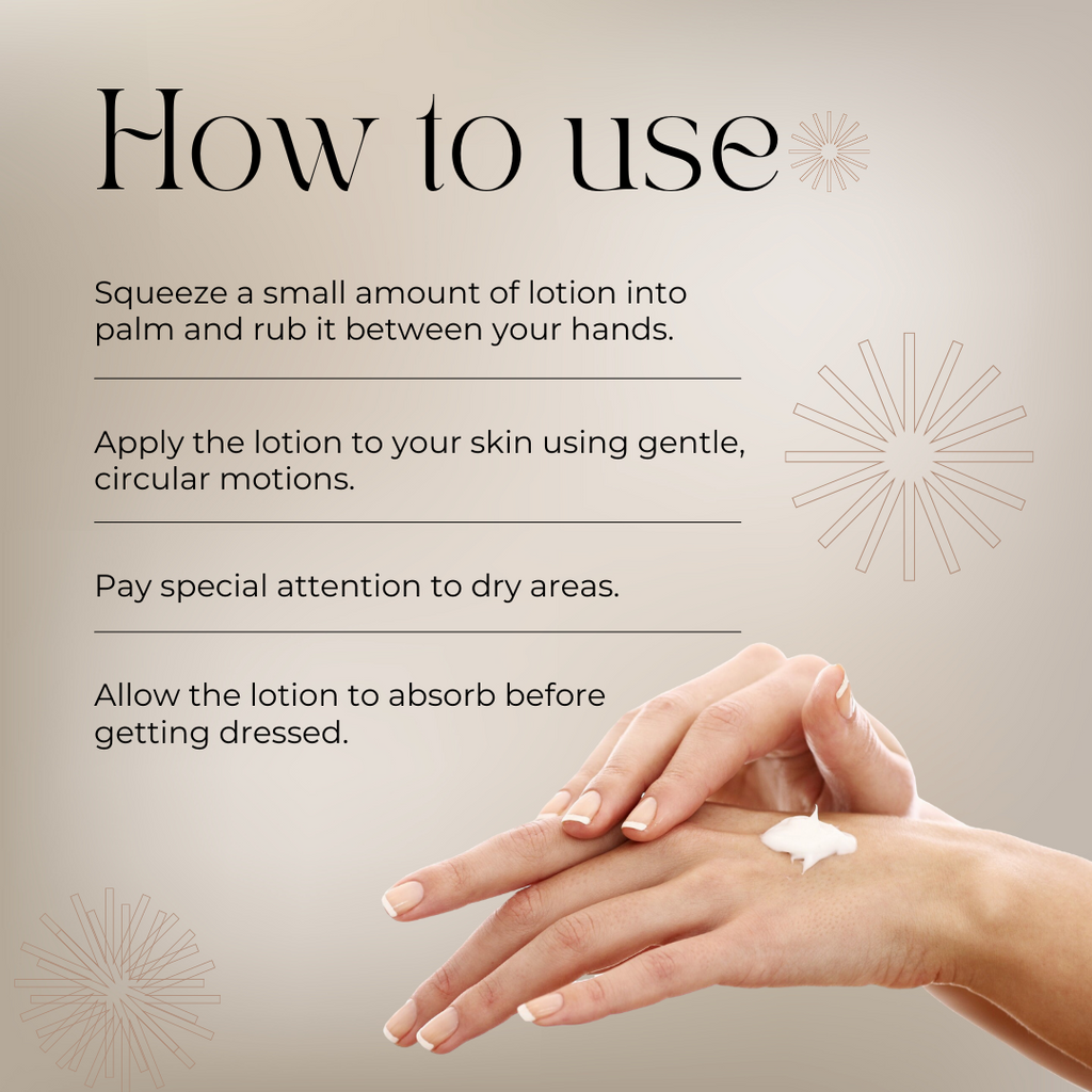 Skin Whitening Body Lotion How to use 