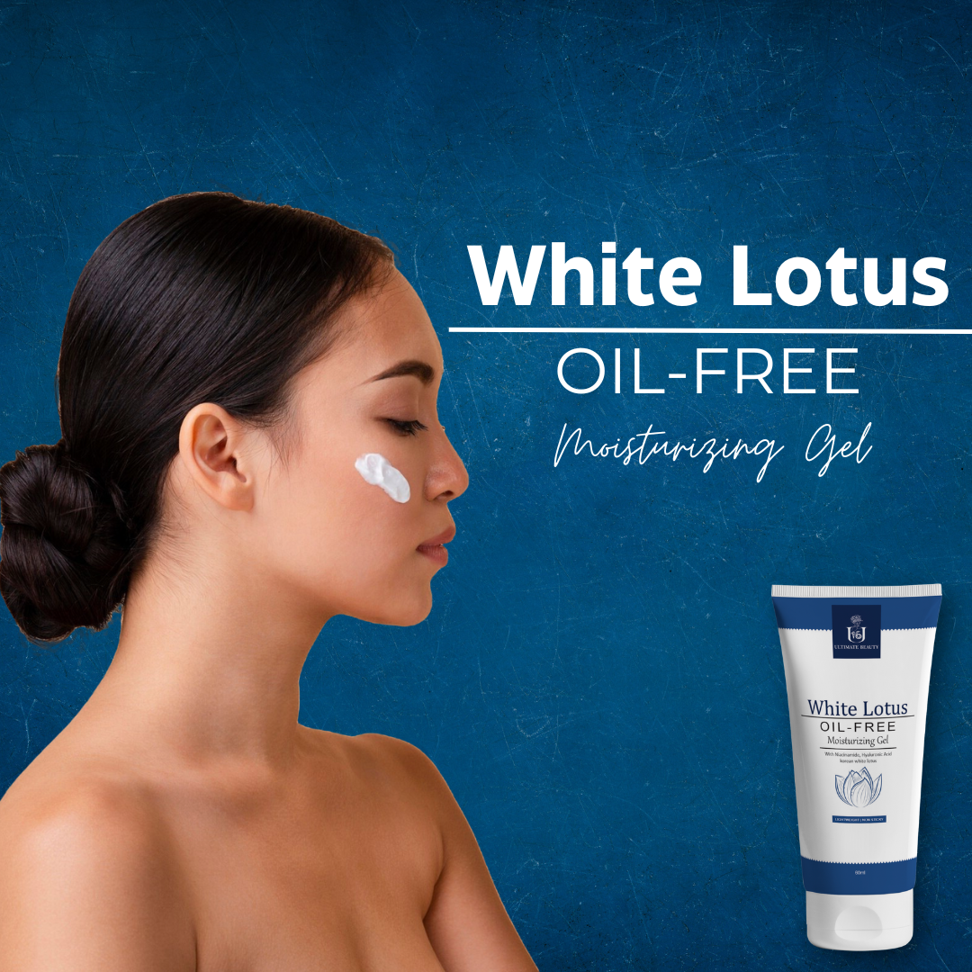 White lotus oil free moisturizing gel 