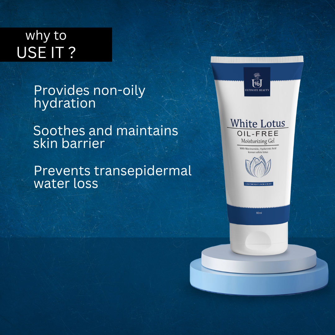 White Lotus Oil Free Moisturizing Gel Features